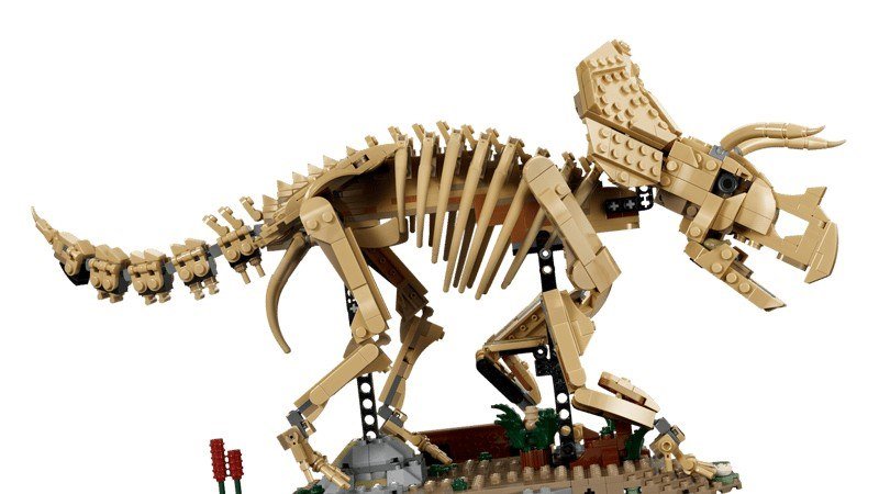 Lego® Jurassic World Fossili di dinosauro: Triceratopo 77985