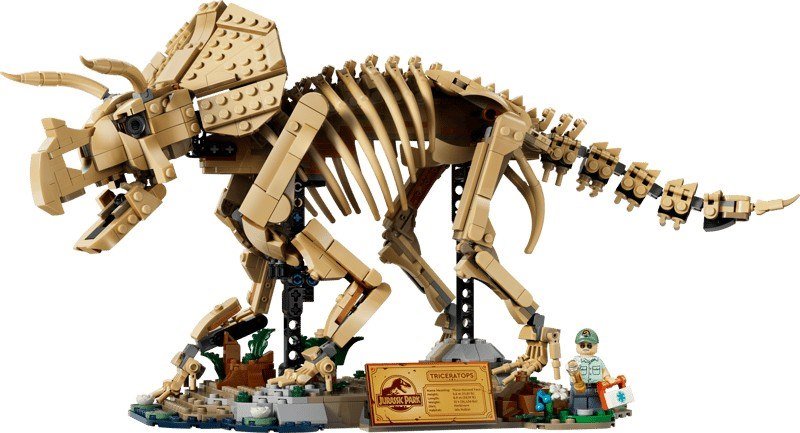 Lego® Jurassic World Fossili di dinosauro: Triceratopo 77985