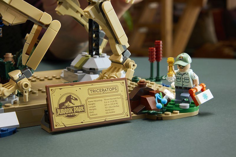 Lego® Jurassic World Fossili di dinosauro: Triceratopo 77985