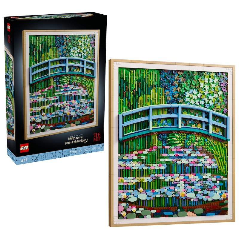 Lego® Art Claude Monet Lo stagno delle ninfee 31220
