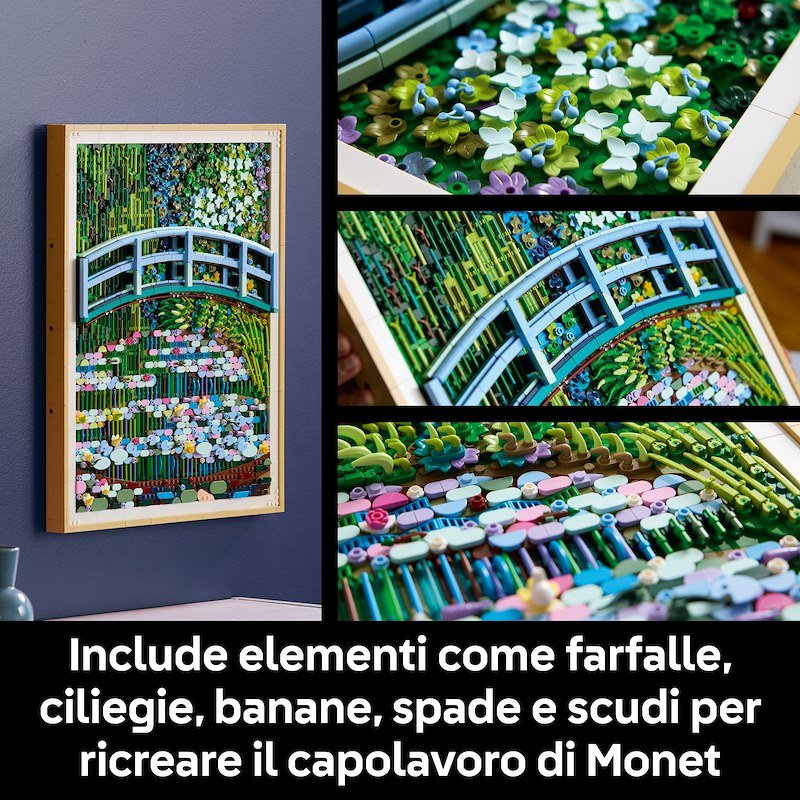 Lego® Art Claude Monet Lo stagno delle ninfee 31220