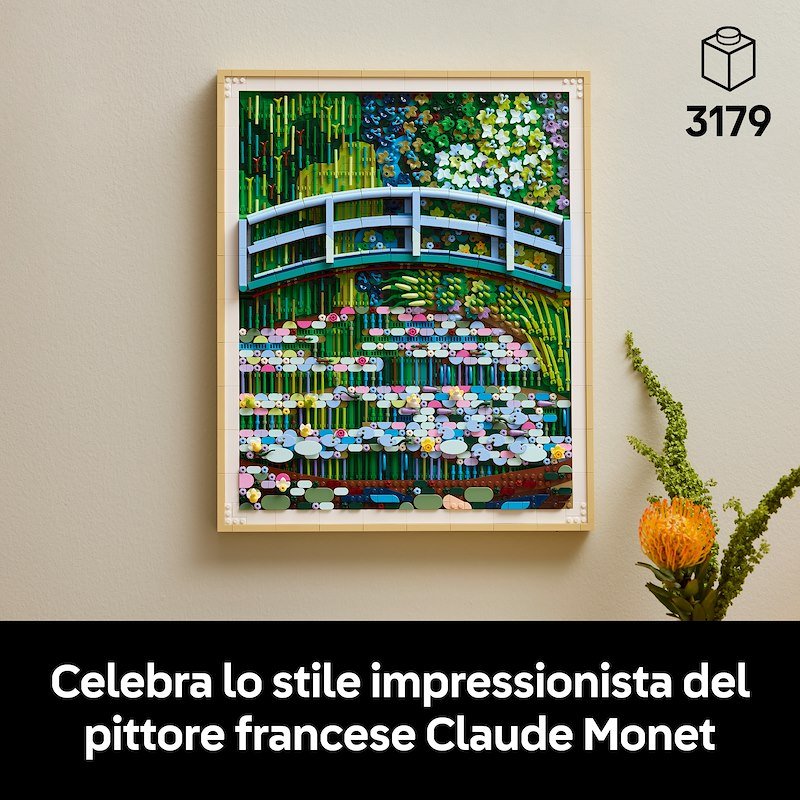 Lego® Art Claude Monet Lo stagno delle ninfee 31220