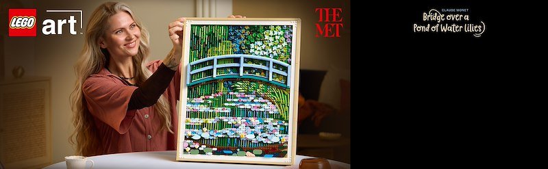 Lego® Art Claude Monet Lo stagno delle ninfee 31220