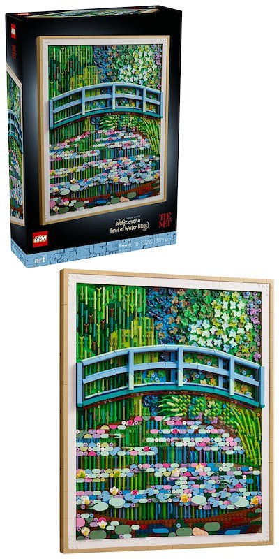 Lego® Art Claude Monet Lo stagno delle ninfee 31220