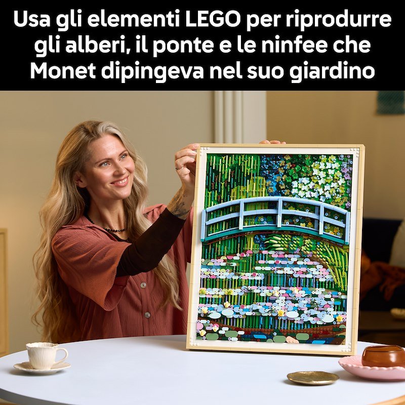 Lego® Art Claude Monet Lo stagno delle ninfee 31220