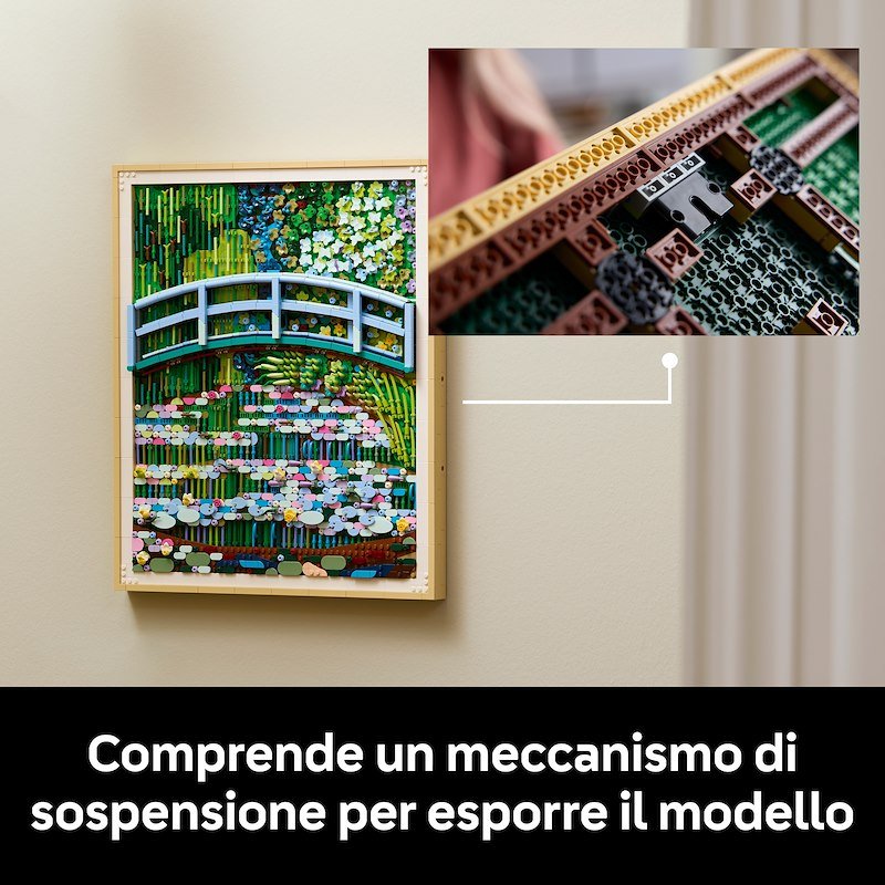 Lego® Art Claude Monet Lo stagno delle ninfee 31220
