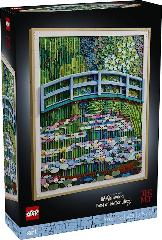 Lego® Art Claude Monet Lo stagno delle ninfee 31220