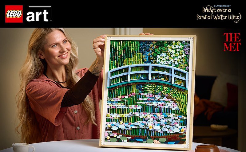 Lego® Art Claude Monet Lo stagno delle ninfee 31220