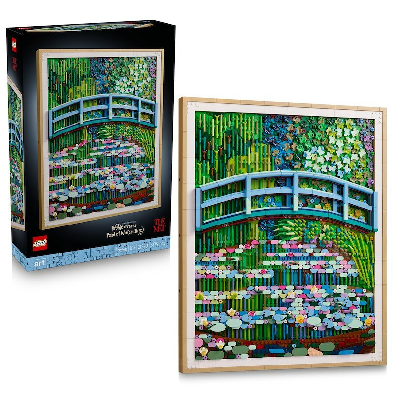 Lego® Art Claude Monet Lo stagno delle ninfee 31220