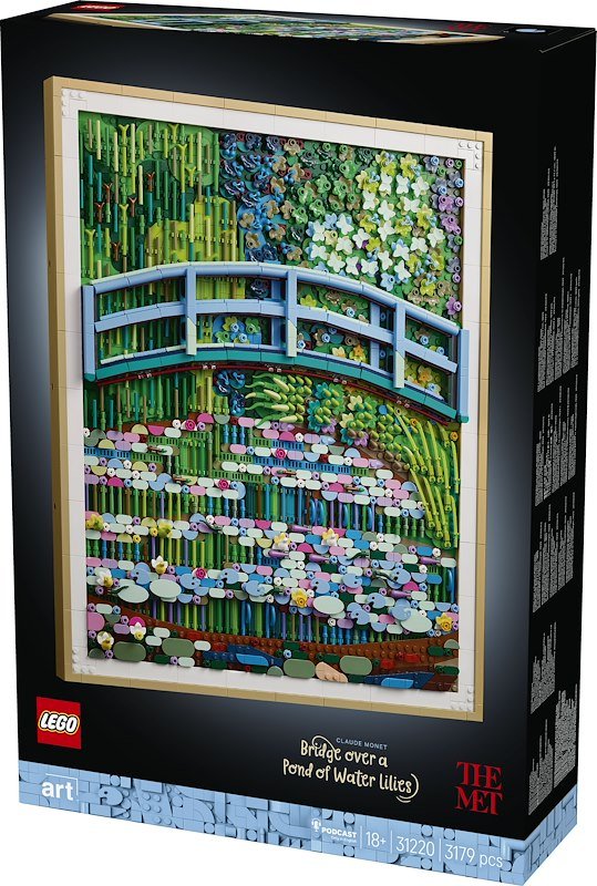 Lego® Art Claude Monet Lo stagno delle ninfee 31220