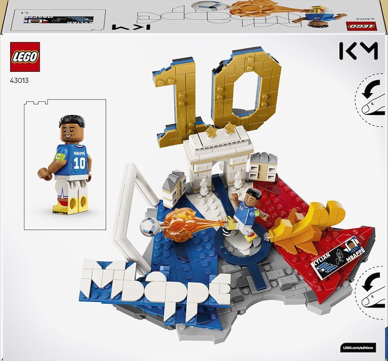 Lego Kylian Mbappé – Highlights calcistici 43013