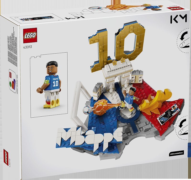 Lego Kylian Mbappé – Highlights calcistici 43013