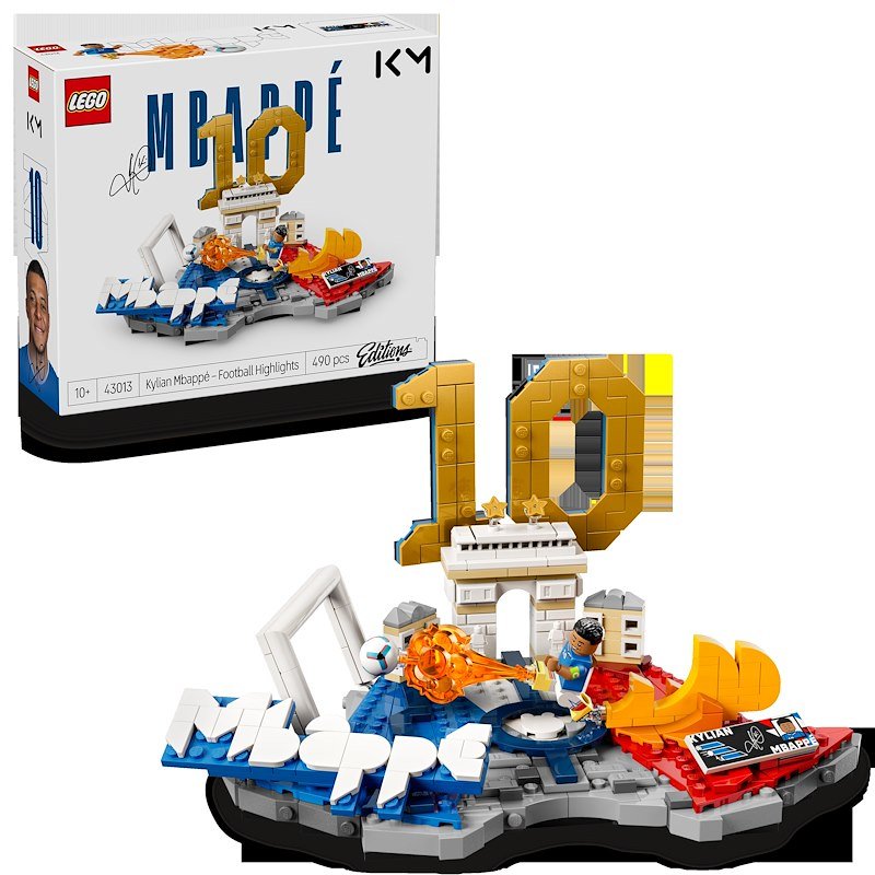 Lego Kylian Mbappé – Highlights calcistici 43013