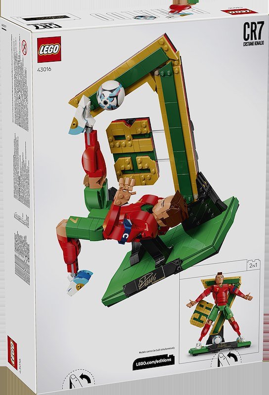 Lego Cristiano Ronaldo – Leggenda del calcio 43016