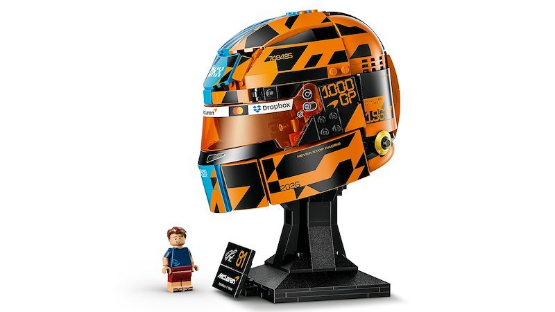 Lego® Casco di Oscar Piastri McLaren Mastercard F1® Team 43017