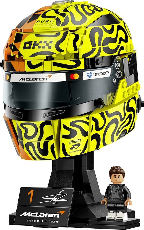 Lego® Casco di Lando Norris McLaren Mastercard F1® Team 43023