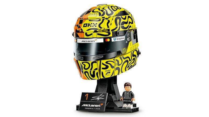 Lego® Casco di Lando Norris McLaren Mastercard F1® Team 43023
