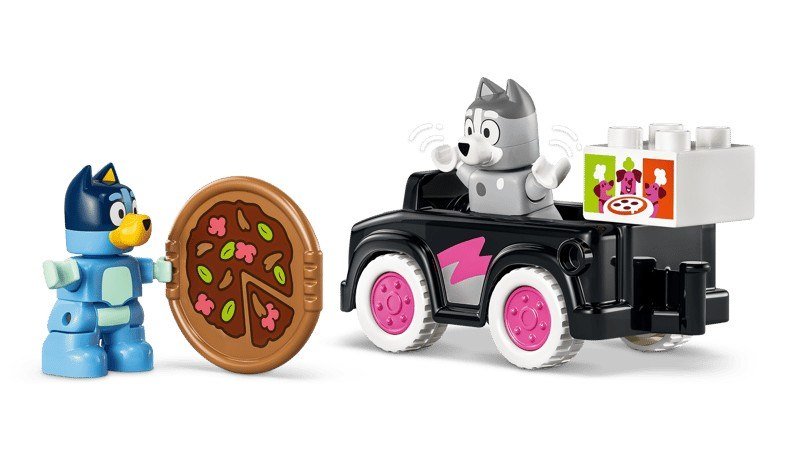 Lego Pizzaiole con Muffin e Bluey 10469