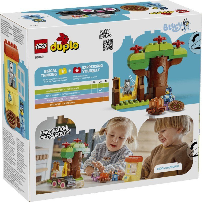 Lego Pizzaiole con Muffin e Bluey 10469