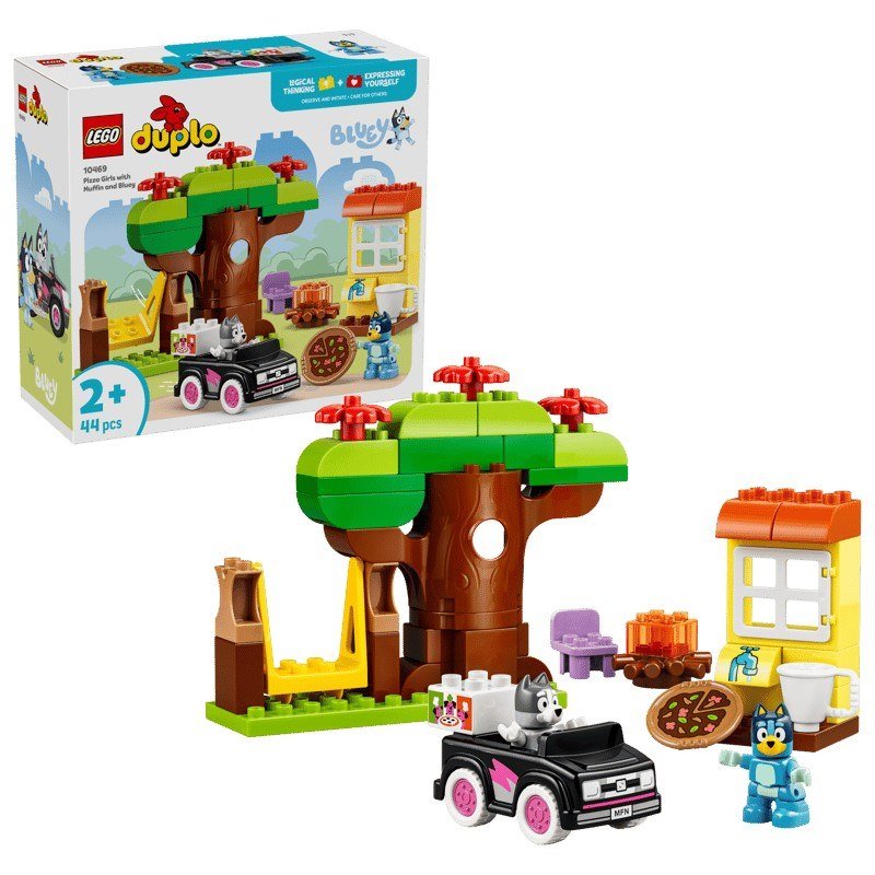 Lego Pizzaiole con Muffin e Bluey 10469