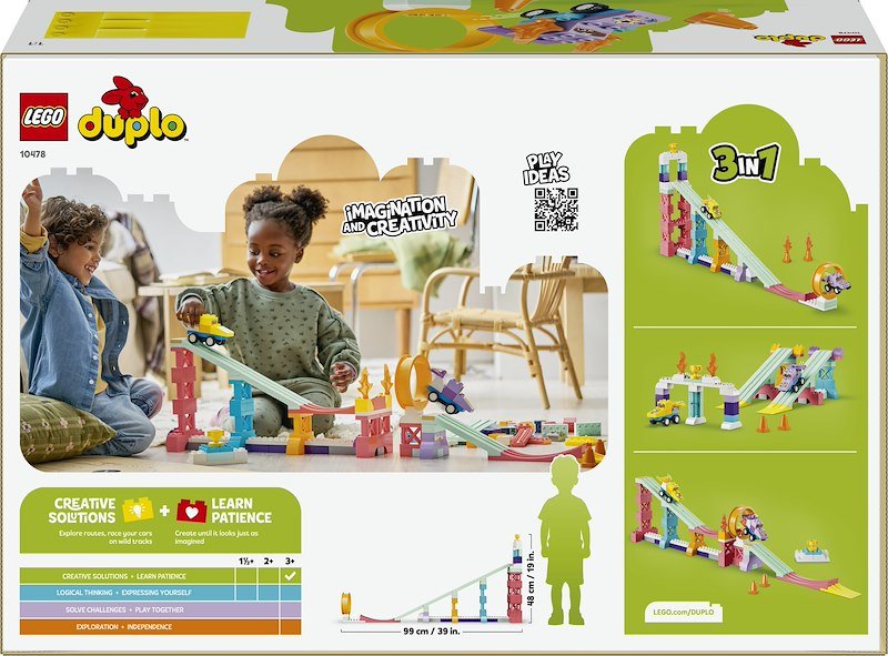 Lego Rampe creative 3 in 1 con veicoli 10478