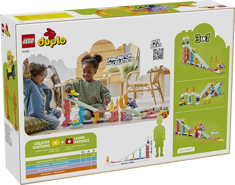 Lego Rampe creative 3 in 1 con veicoli 10478