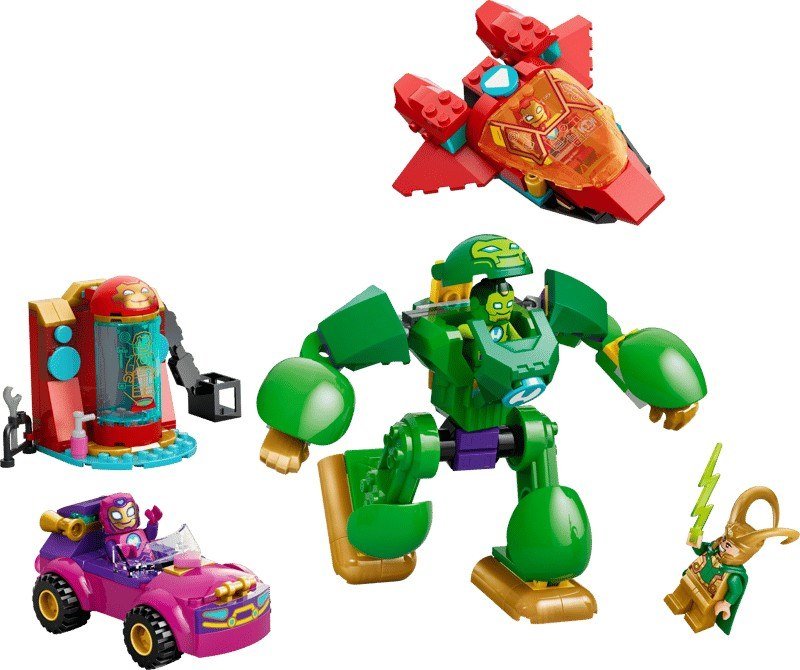 Lego® Marvel Loki vs. Team Iron Man 11211