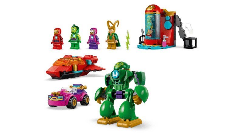 Lego® Marvel Loki vs. Team Iron Man 11211