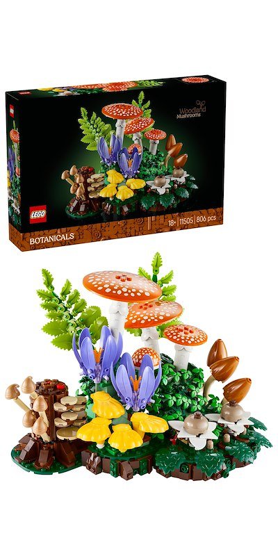Lego® Botanicals Funghi del bosco 11505