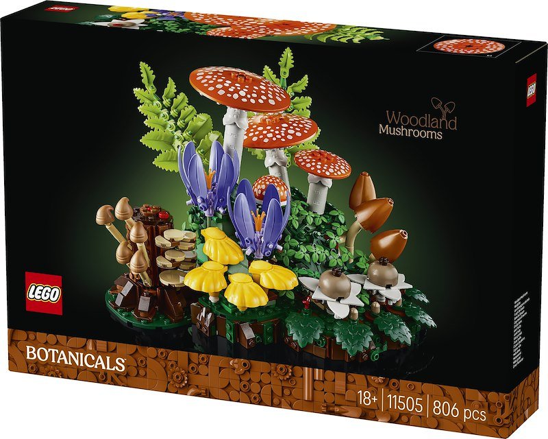 Lego® Botanicals Funghi del bosco 11505