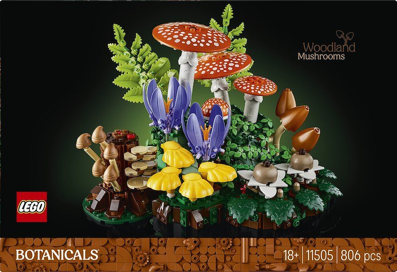 Lego® Botanicals Funghi del bosco 11505