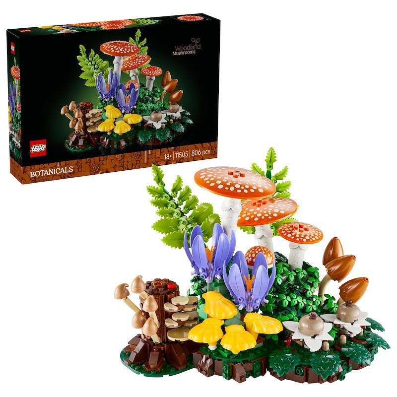 Lego® Botanicals Funghi del bosco 11505