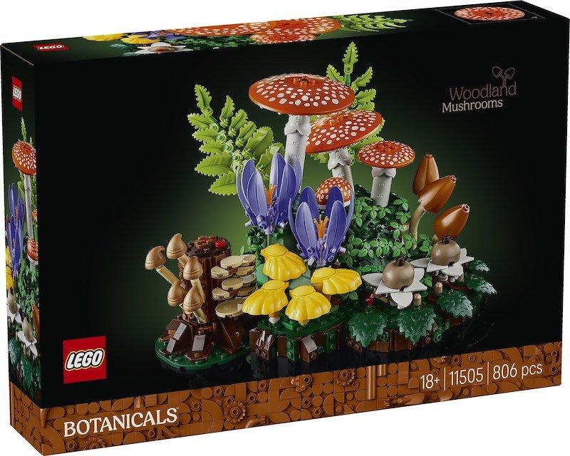 Lego® Botanicals Funghi del bosco 11505