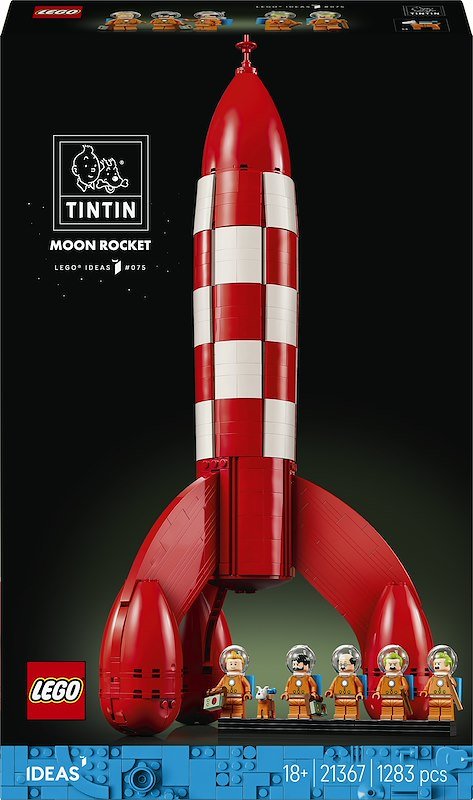 Lego® Ideas Razzo lunare di Tintin® 21367