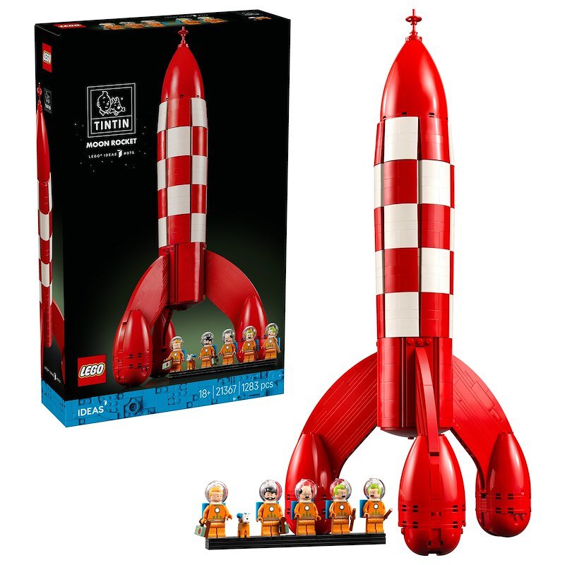 Lego® Ideas Razzo lunare di Tintin® 21367