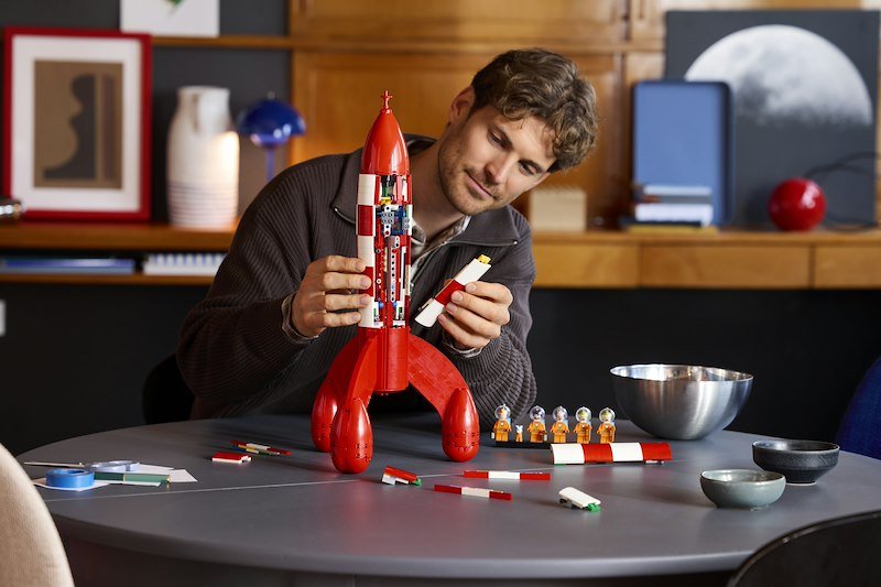 Lego® Ideas Razzo lunare di Tintin® 21367