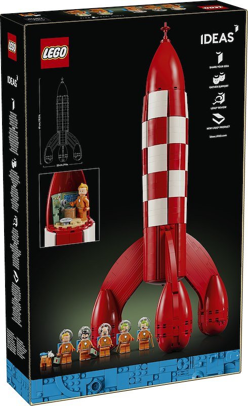 Lego® Ideas Razzo lunare di Tintin® 21367