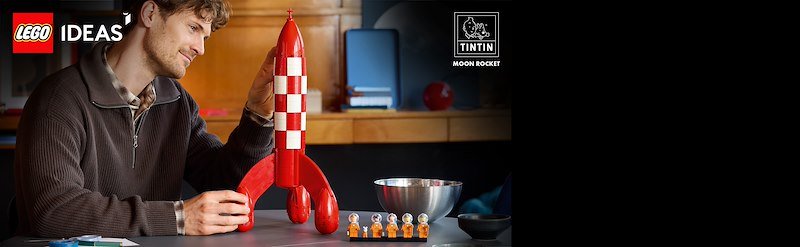 Lego® Ideas Razzo lunare di Tintin® 21367