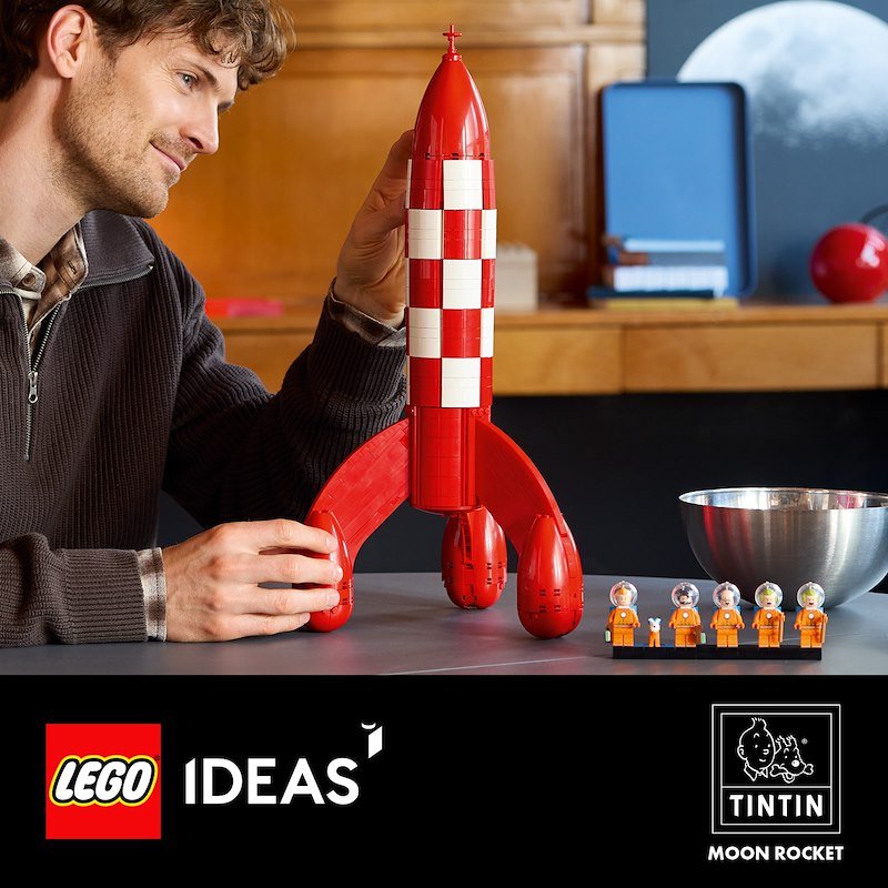 Lego® Ideas Razzo lunare di Tintin® 21367