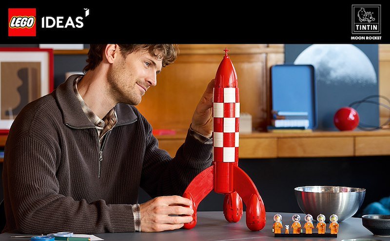 Lego® Ideas Razzo lunare di Tintin® 21367