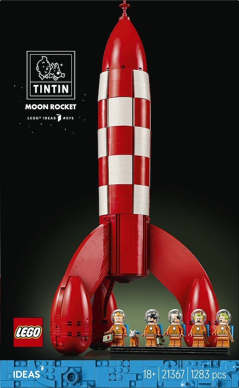 Lego® Ideas Razzo lunare di Tintin® 21367