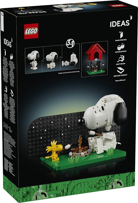 Lego® Peanuts: la cuccia di Snoopy 21368