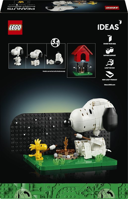Lego® Peanuts: la cuccia di Snoopy 21368