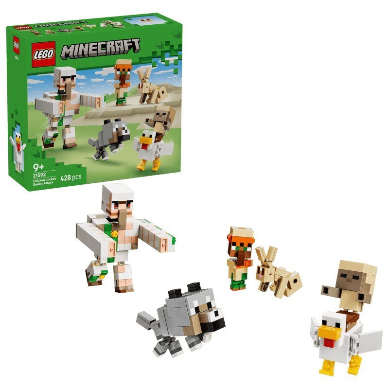 Lego® Minecraft Attacco nel deserto del fantino di polli 21592