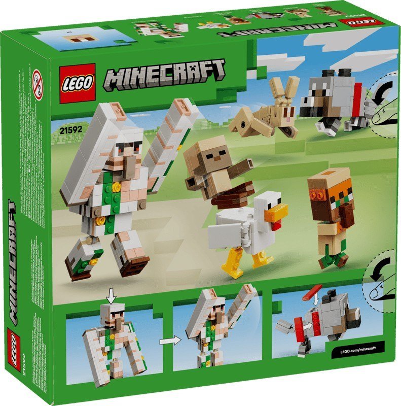 Lego® Minecraft Attacco nel deserto del fantino di polli 21592