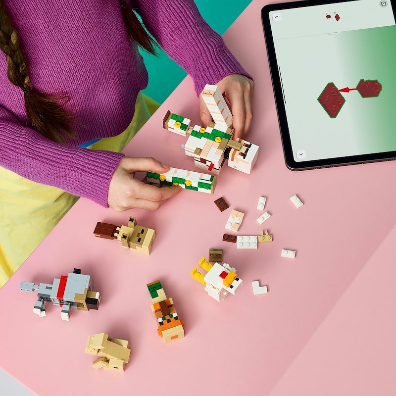 Lego® Minecraft Attacco nel deserto del fantino di polli 21592
