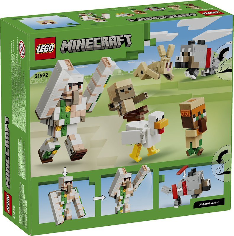Lego® Minecraft Attacco nel deserto del fantino di polli 21592