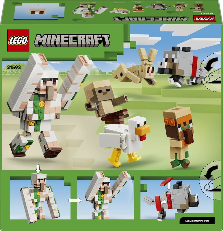 Lego® Minecraft Attacco nel deserto del fantino di polli 21592