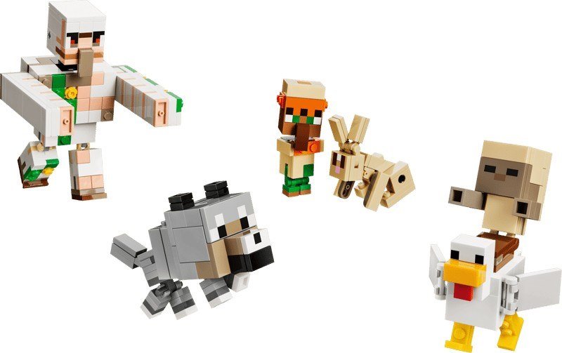 Lego® Minecraft Attacco nel deserto del fantino di polli 21592