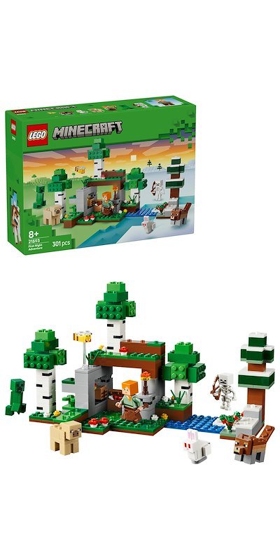 Lego® Minecraft Avventura della prima notte 21593